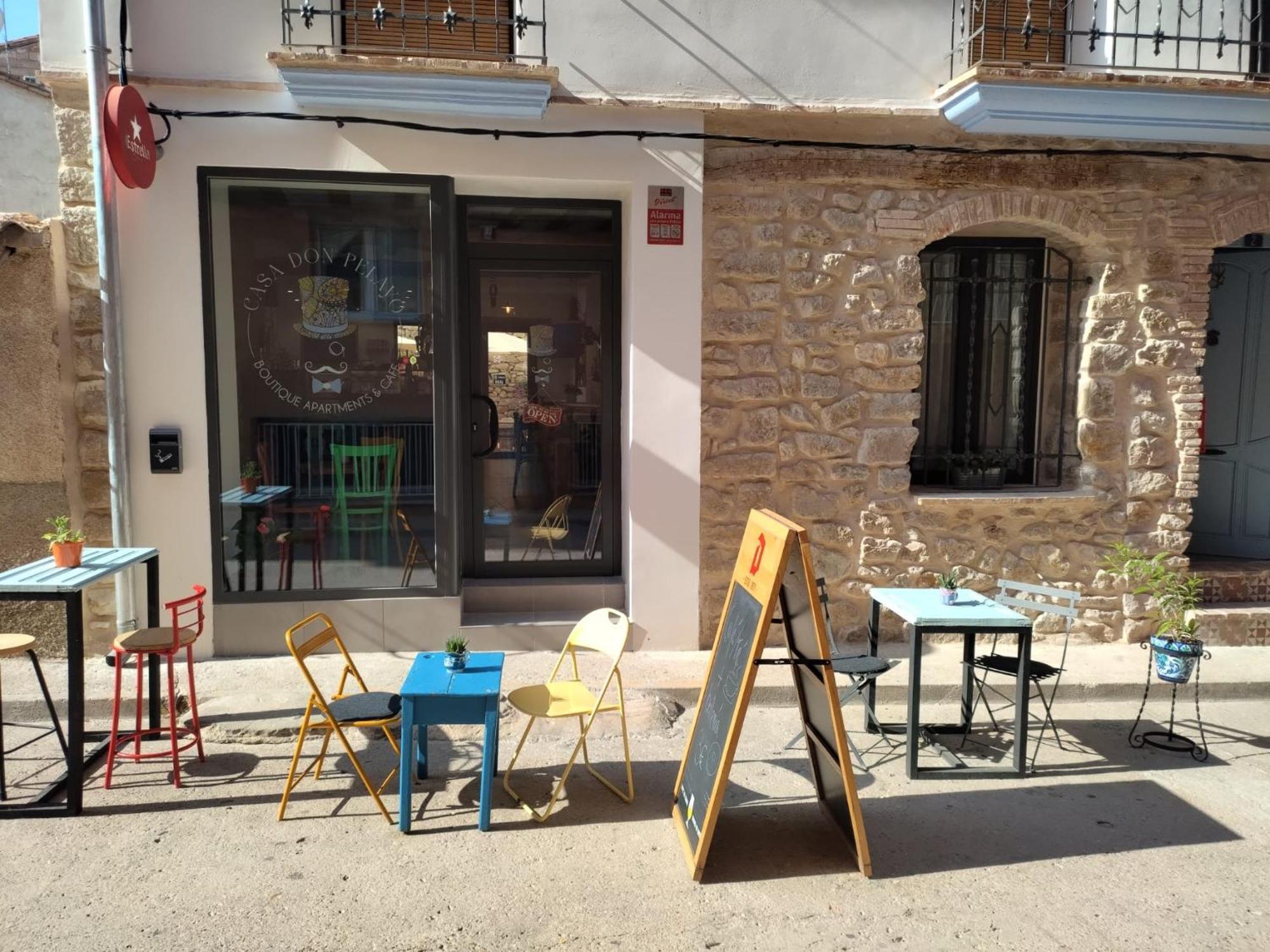 Casa Don Pelayo Boutique Apartments & Cafe Valderrobres Exterior foto